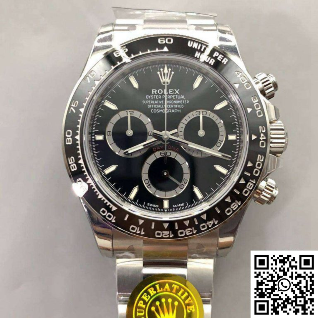 Rolex Cosmograph Daytona M126500LN-0002 VS Factory 4131 Movement Black Bezel Rolex Cosmograph Daytona M126500LN-0002 VS Factory 4131 Movement Black Bezel
