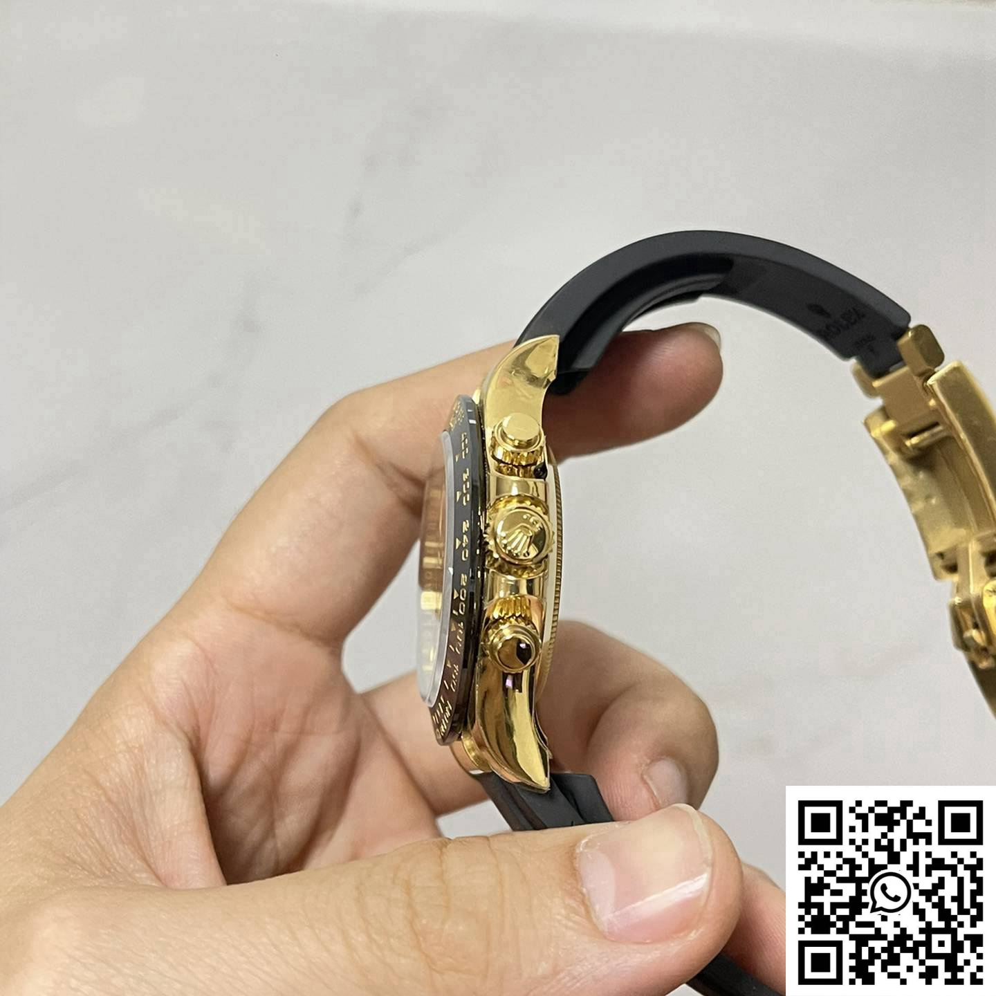 Rolex Cosmograph Daytona M126518LN-0012 VS Factory 4131 Movement Black Bezel Rolex Cosmograph Daytona M126518LN-0012 VS Factory 4131 Movement Black Bezel - Image 3