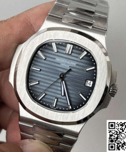 Alternative view of Patek Philippe Nautilus 5811G-001 3K Factory Blue Dial