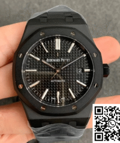 Audemars Piguet Royal Oak 15400 DLC Version ZF Factory Frosted Black Dial Add to Wishlist Compare