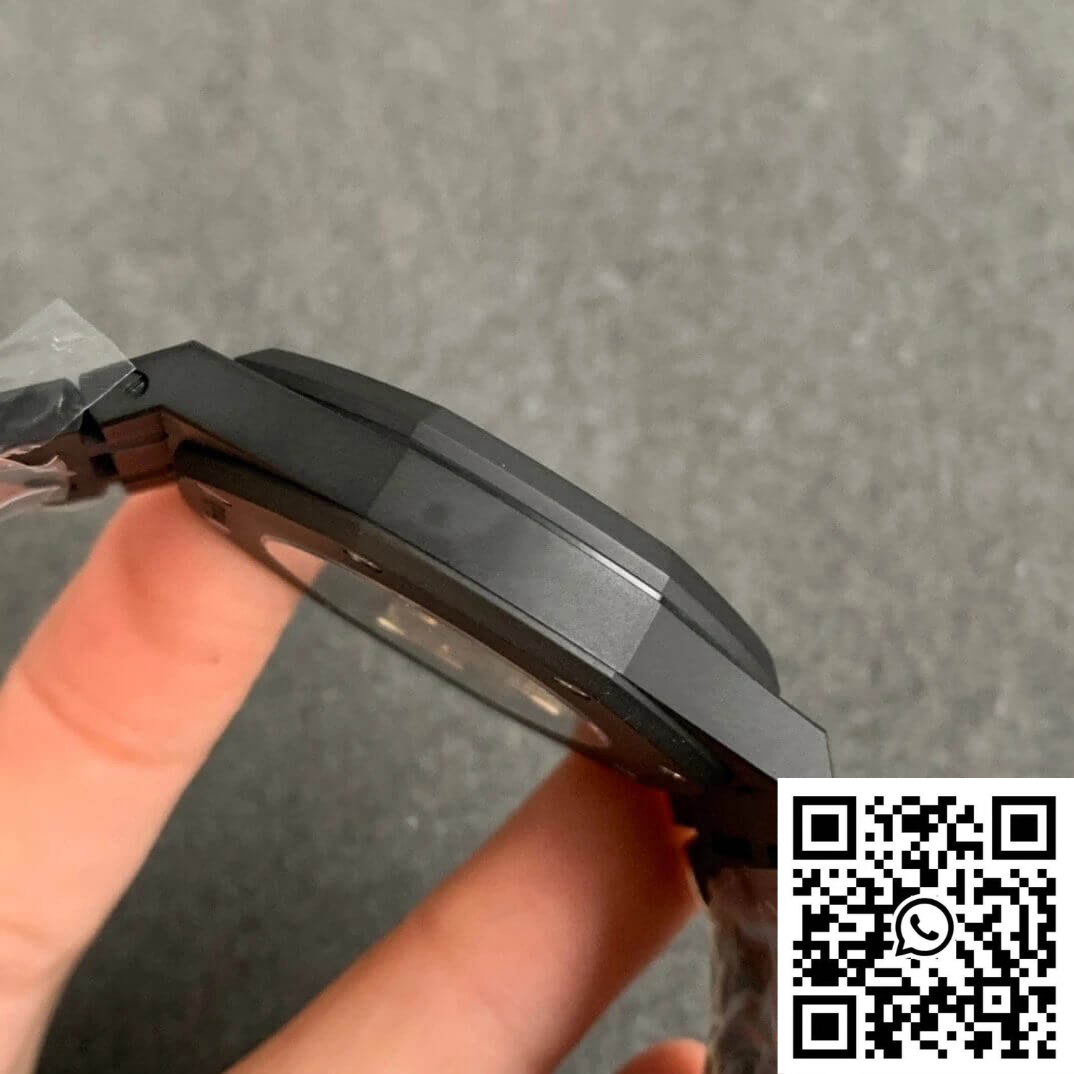 Audemars Piguet Royal Oak 15400 DLC Version ZF Factory Frosted Blue Dial Audemars Piguet Royal Oak 15400 DLC Version ZF Factory Frosted Blue Dial - Image 6