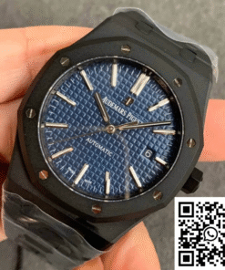 Audemars Piguet Royal Oak 15400 DLC Version ZF Factory Frosted Blue Dial Audemars20Piguet20Royal20Oak201540020DLC20Version20ZF20Factory20Frosted20Blue20Dial 3710 768x768 4