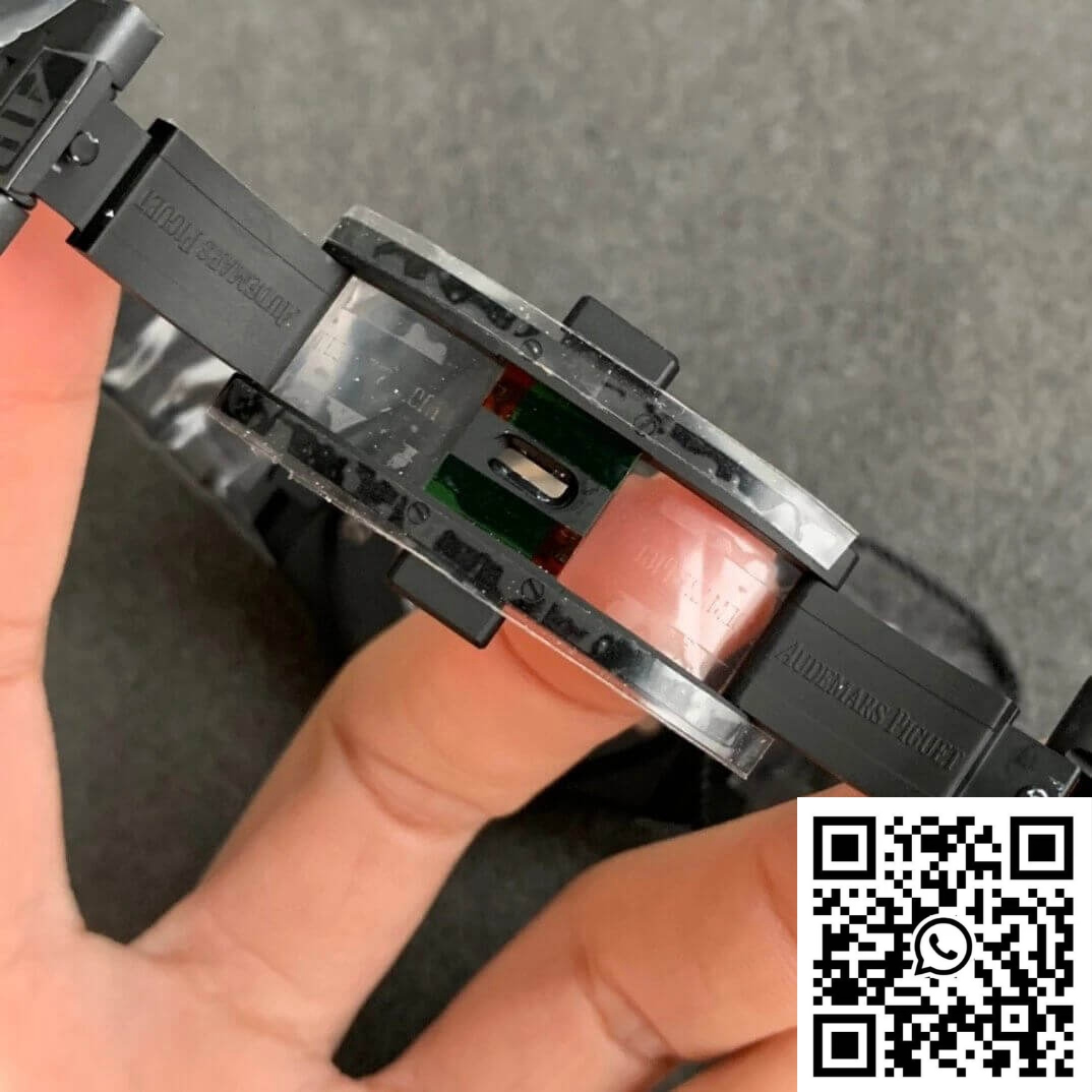 Audemars Piguet Royal Oak 15400 DLC Version ZF Factory Frosted Blue Dial Audemars Piguet Royal Oak 15400 DLC Version ZF Factory Frosted Blue Dial - Image 9