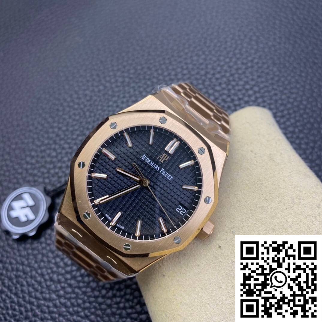 Audemars Piguet Royal Oak 15500OR.OO.1220OR.01 ZF Factory Rose Gold Version Black Dial Audemars Piguet Royal Oak 15500OR.OO.1220OR.01 ZF Factory Rose Gold Version Black Dial - Image 2