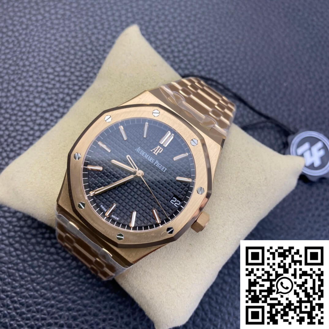 Audemars Piguet Royal Oak 15500OR.OO.1220OR.01 ZF Factory Rose Gold Version Black Dial Audemars Piguet Royal Oak 15500OR.OO.1220OR.01 ZF Factory Rose Gold Version Black Dial - Image 6