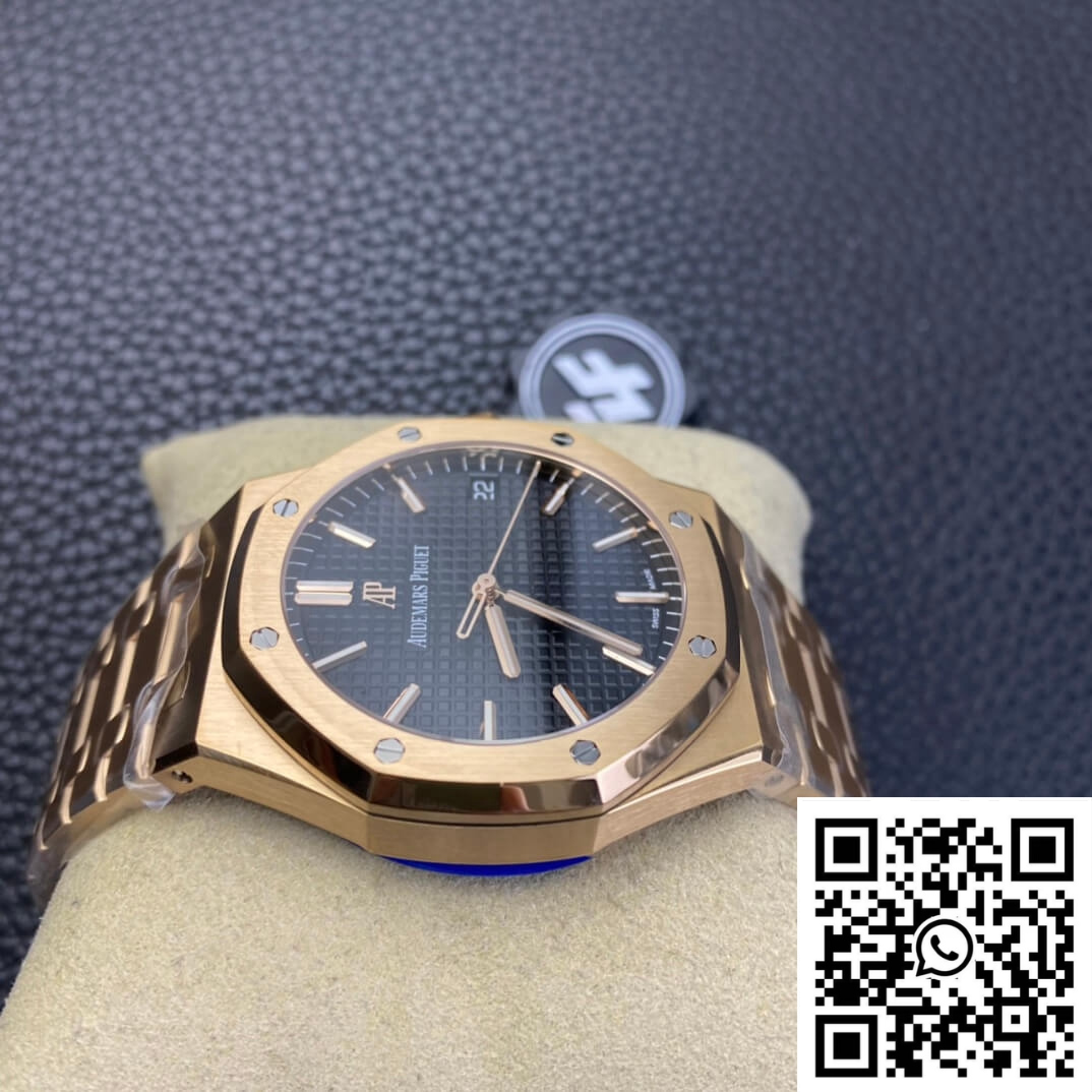Audemars Piguet Royal Oak 15500OR.OO.1220OR.01 ZF Factory Rose Gold Version Black Dial Audemars Piguet Royal Oak 15500OR.OO.1220OR.01 ZF Factory Rose Gold Version Black Dial - Image 7