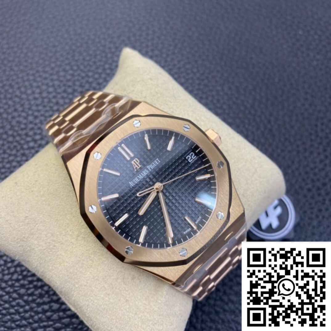 Audemars Piguet Royal Oak 15500OR.OO.1220OR.01 ZF Factory Rose Gold Version Black Dial Audemars Piguet Royal Oak 15500OR.OO.1220OR.01 ZF Factory Rose Gold Version Black Dial - Image 5