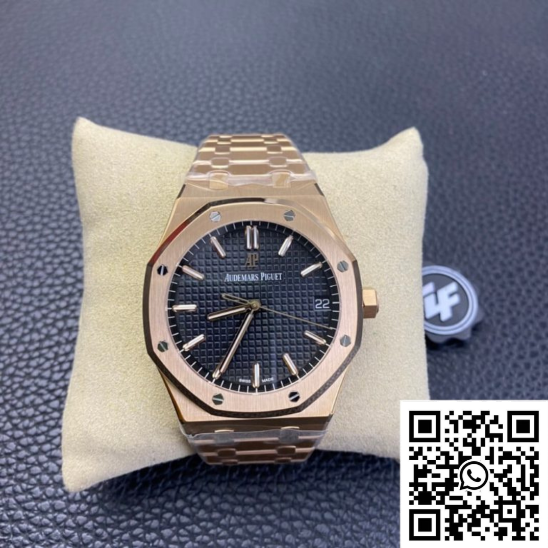 Audemars Piguet Royal Oak 15500OR.OO.1220OR.01 ZF Factory Rose Gold Version Black Dial Audemars Piguet Royal Oak 15500OR.OO.1220OR.01 ZF Factory Rose Gold Version Black Dial