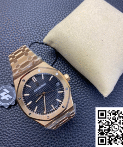 Audemars Piguet Royal Oak 15500OR.OO.1220OR.01 ZF Factory Rose Gold Version Black Dial Audemars20Piguet20Royal20Oak2015500OR.OO .1220OR 9