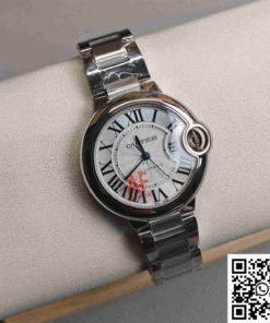 Ballon Bleu De Cartier 33MM CRWSBB0044 AF Factory White Dial 3 768x768 4