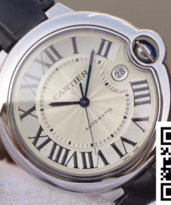 Alternative view of Ballon Bleu De Cartier 42MM W6901351 V9 Factory Silver Dial