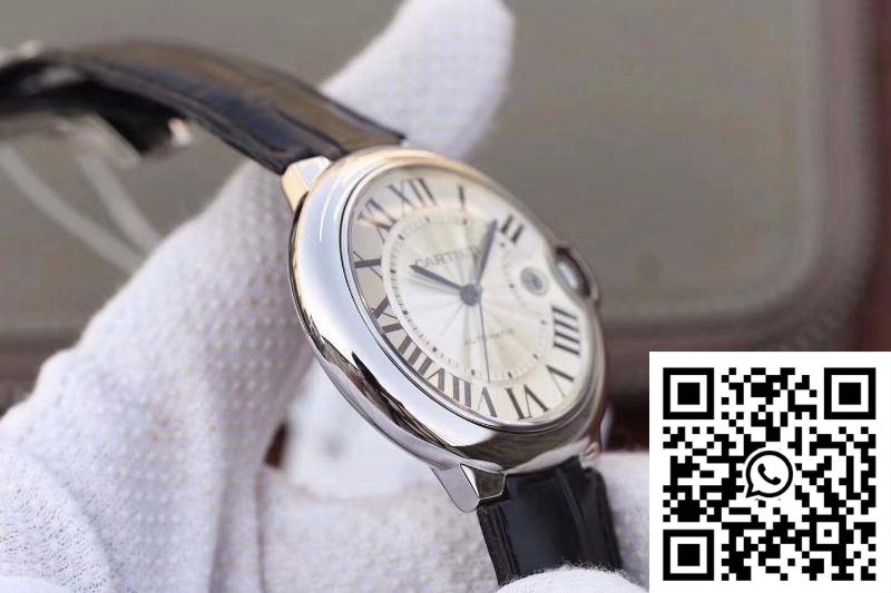Ballon Bleu De Cartier 42MM W6901351 V9 Factory Silver Dial Ballon Bleu De Cartier 42MM W6901351 V9 Factory Silver Dial - Image 8