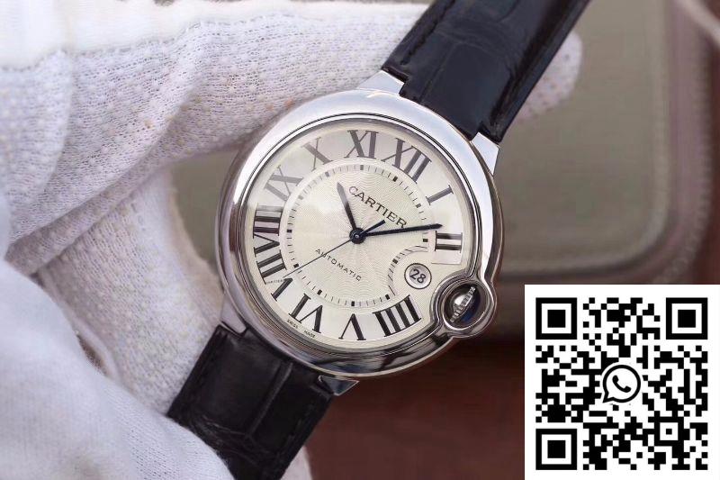 Ballon Bleu De Cartier 42MM W6901351 V9 Factory Silver Dial Ballon Bleu De Cartier 42MM W6901351 V9 Factory Silver Dial - Image 3