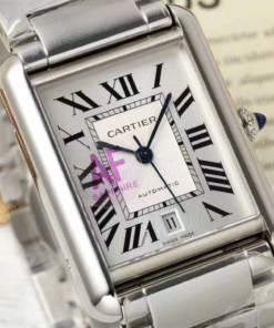 Cartier Tank CRWSTA0053 AF Factory 31mm Stainless Steel White Dial 6 768x512 6