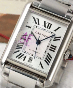 Cartier Tank CRWSTA0053 AF Factory 31mm Stainless Steel White Dial 6 768x512 7