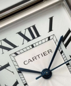 Alternative view of Cartier Tank CRWSTA0053 AF Factory 31mm Stainless Steel White Dial