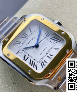 Cartier20De20Santos20W2SA00162035MM20BV20Factory20White20Dial 2918 2