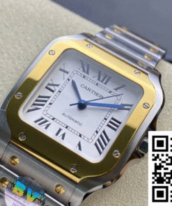 Cartier De Santos W2SA0016 35MM BV Factory White Dial