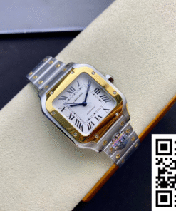 Alternative view of Cartier De Santos W2SA0016 35MM BV Factory White Dial