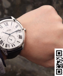 Alternative view of Drive De Cartier WSNM0004 GS Factory White Dial