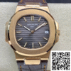 Patek Philippe Nautilus 5711R 3K Factory Rose Gold Grey Dial 3