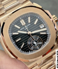 Patek Philippe Nautilus 5980 3K Factory V2 Black Dial 5
