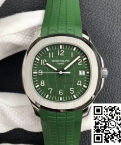 Patek Philippe Aquanaut 5168G 3K Factory Green Strap