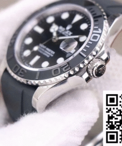 Alternative view of Rolex Yacht Master M226659-0002 VS Factory Black Dial