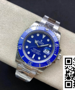 Alternative view of Rolex Submariner 116619LB-97209 VS Factory Blue Dial