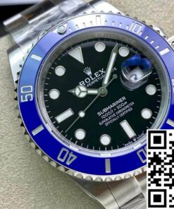 Alternative view of Rolex Submariner M126619LB-0003 41MM VS Factory Blue Bezel
