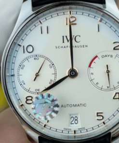 Alternative view of IWC Portugieser IW371601 ZF Factory Stainless Steel White Dail