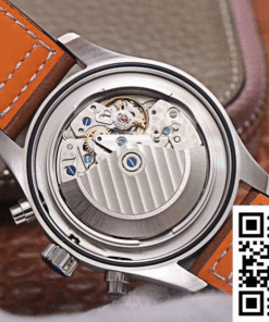 IWC Pilot Chronograph IW377726 green dial ZF Factory, back view