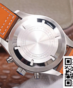 IWC Pilot Chronograph IW377726 green dial ZF Factory, back view