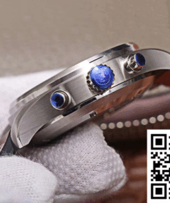 IWC Pilot Chronograph IW377726 green dial ZF Factory, side view