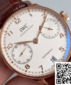Alternative view of IWC Portugieser IW500701 ZF Factory V3 White Dial