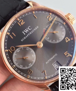 Alternative view of IWC Portugieser IW500702 ZF Factory Gray Ardoise Dial